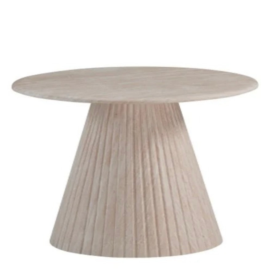 Table basse ronde Kimberly Beige
