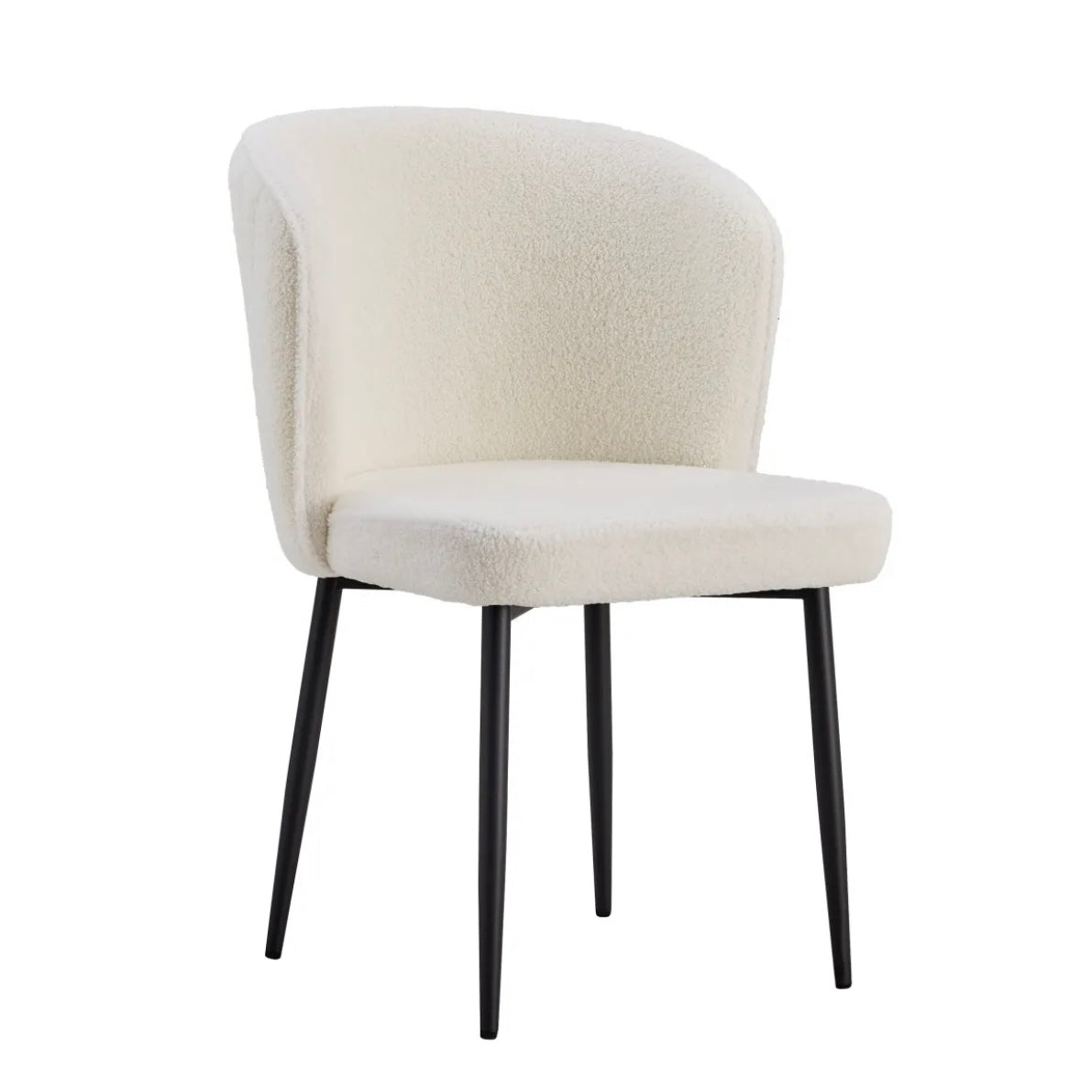 Chaise DIANA laine bouclée