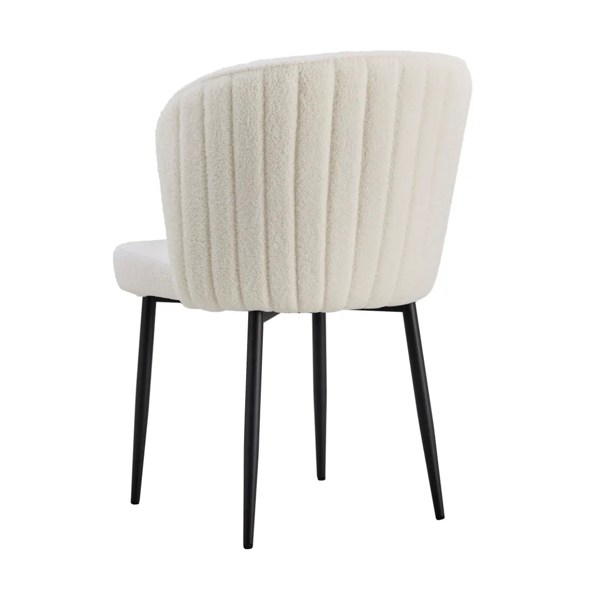 Chaise DIANA laine bouclée