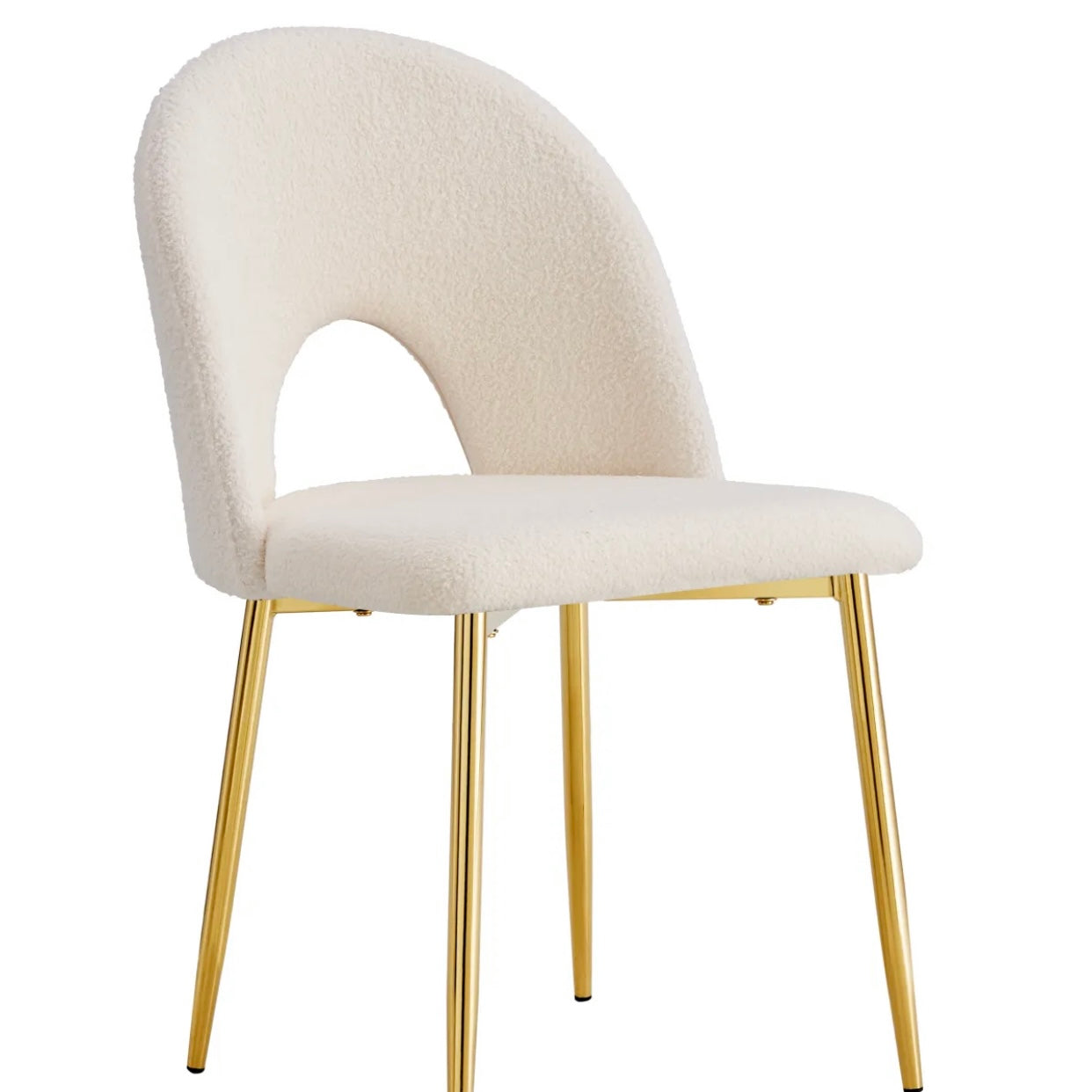 Chaise TEDDY laine bouclée