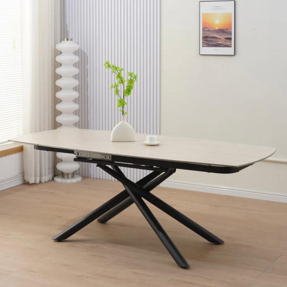 Table à manger extensible Nysa