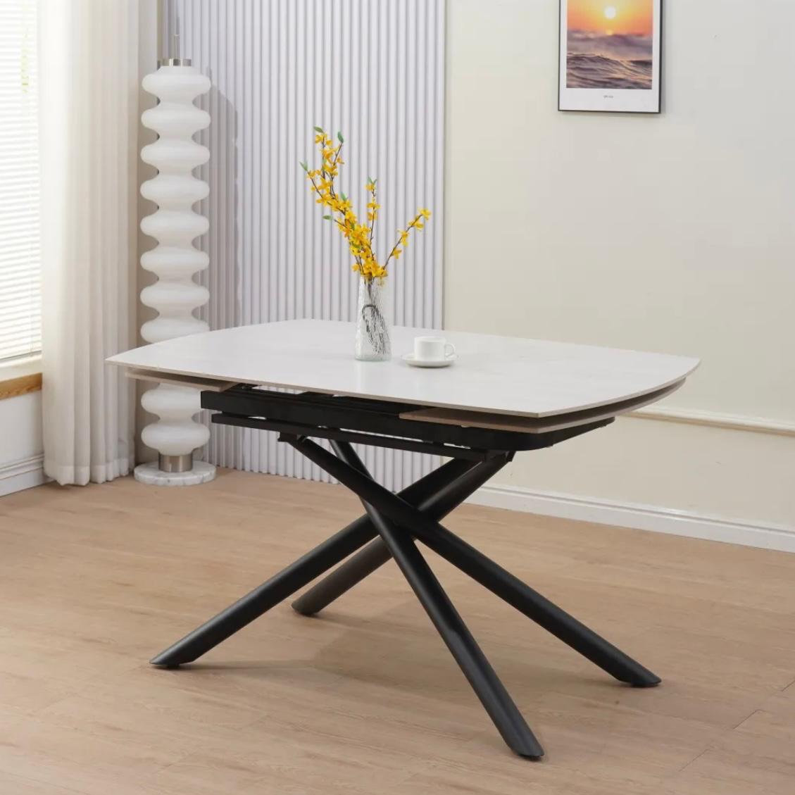 Table à manger extensible Nysa