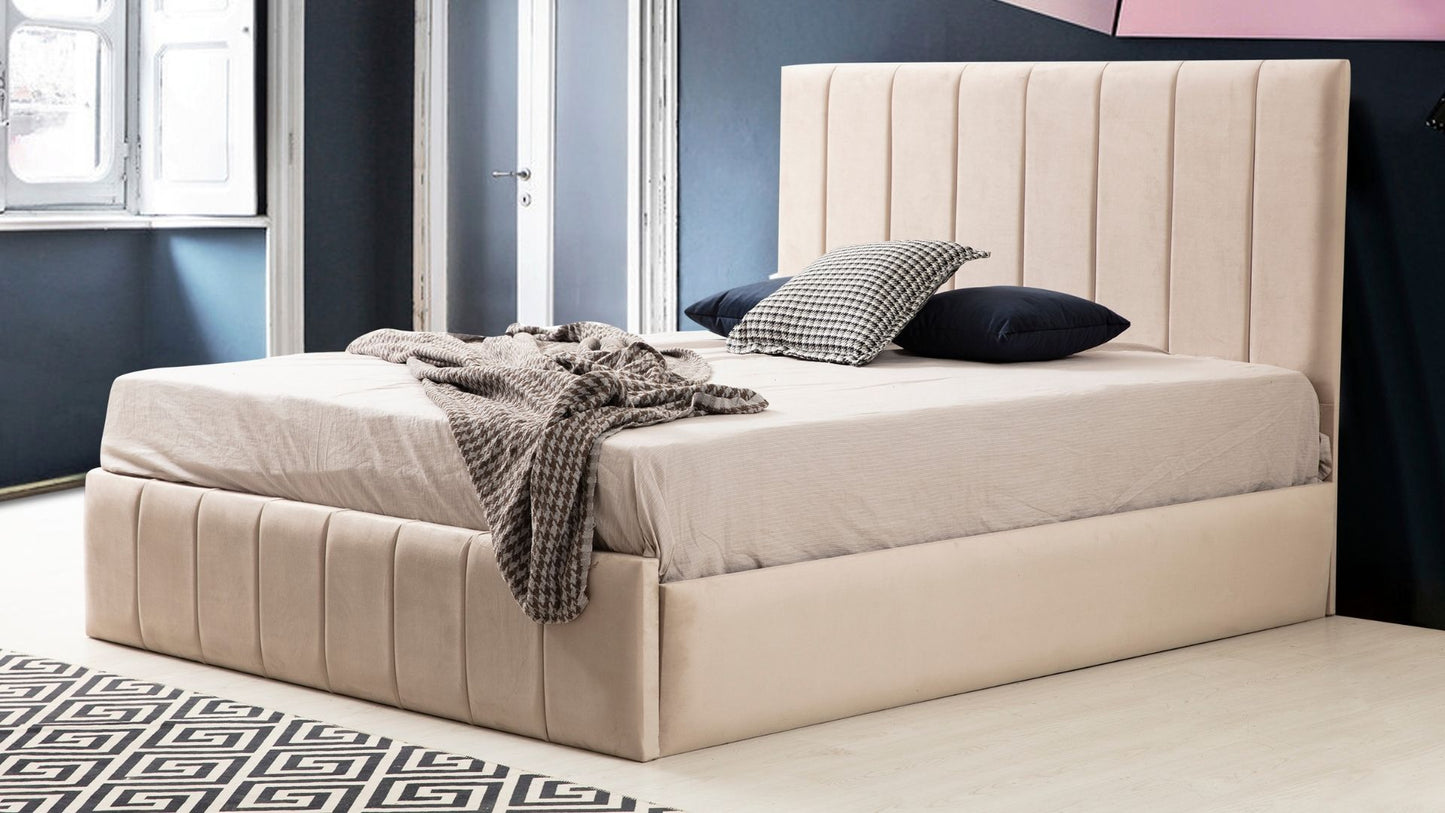 CADRE DE LIT POLO BEIGE