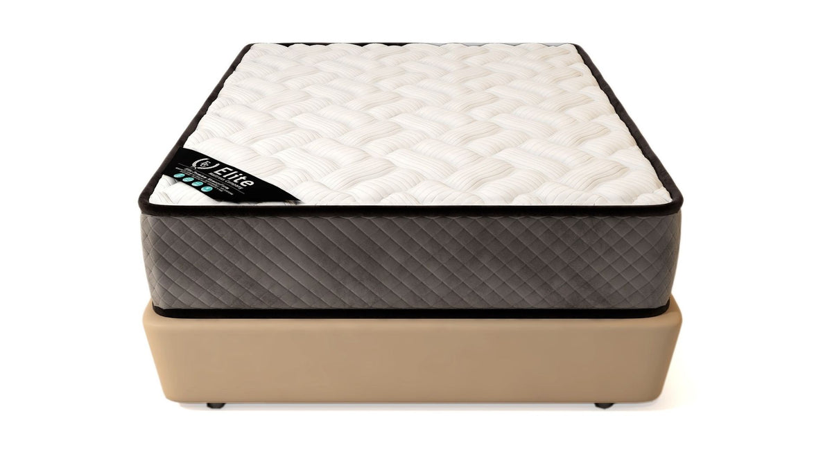 SOMMIER + MATELAS FERME 30CM D'ÉPAISSEUR