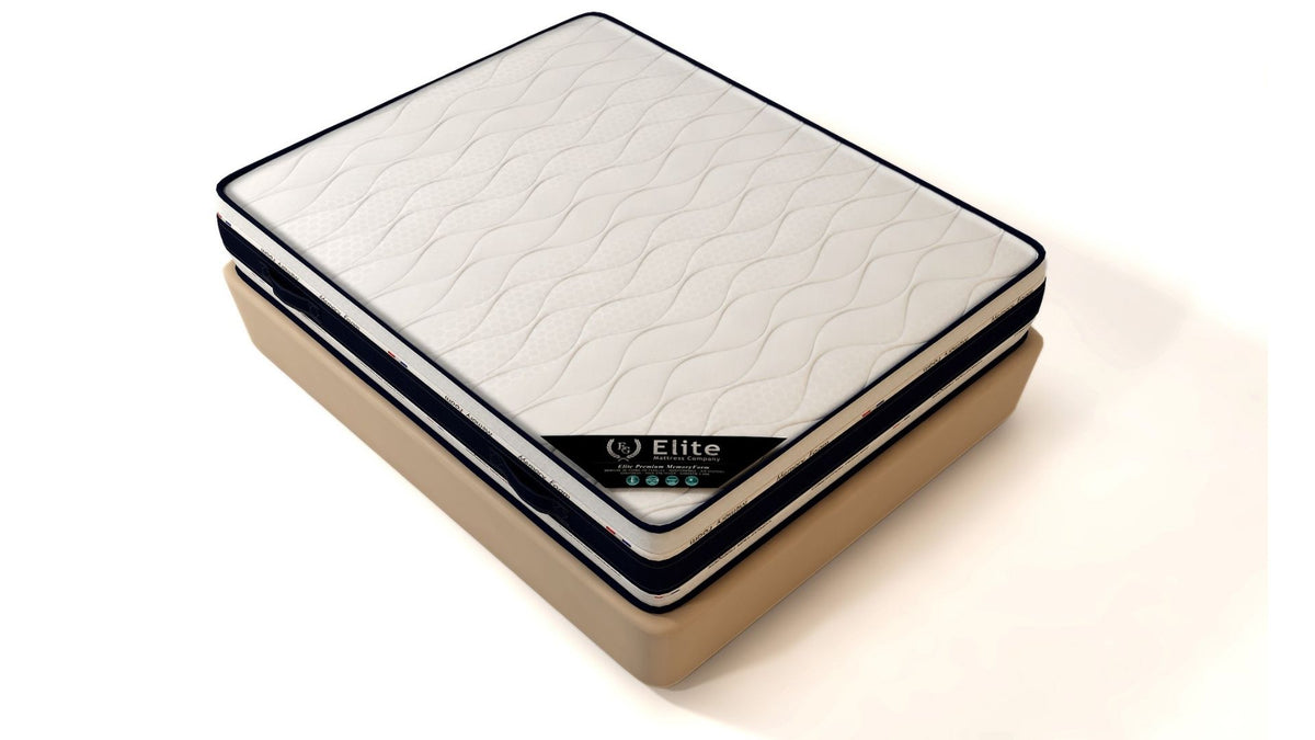 SOMMIER + MATELAS MEMORY 22CM D'ÉPAISSEUR