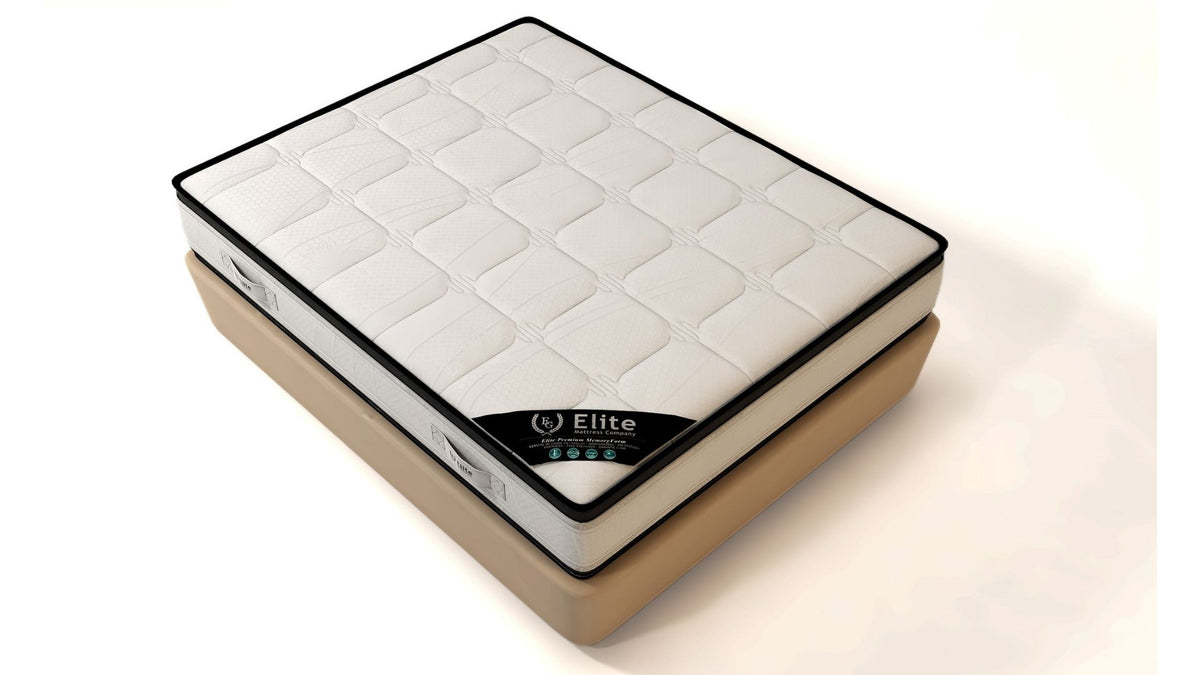SOMMIER + MATELAS 22CM D'ÉPAISSEUR