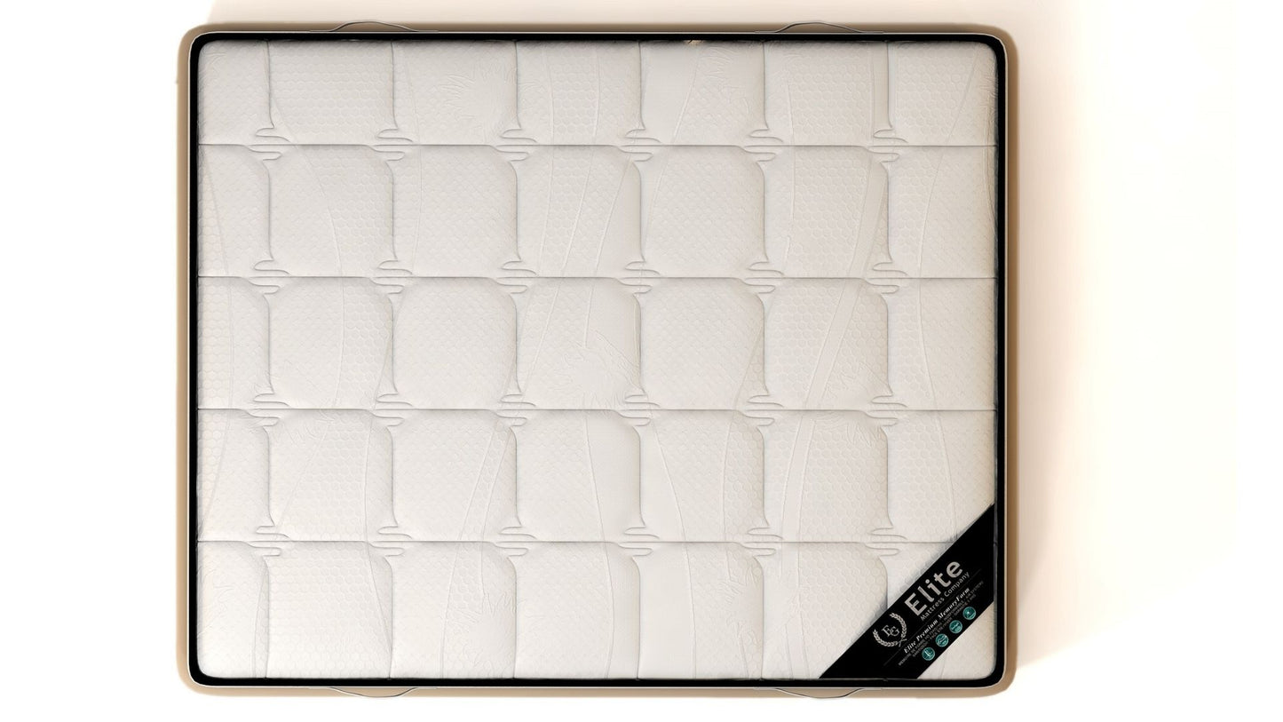 SOMMIER + MATELAS 22CM D'ÉPAISSEUR