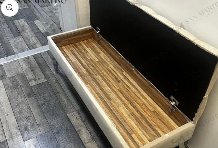 Banquette Coffre Tokyo Gris