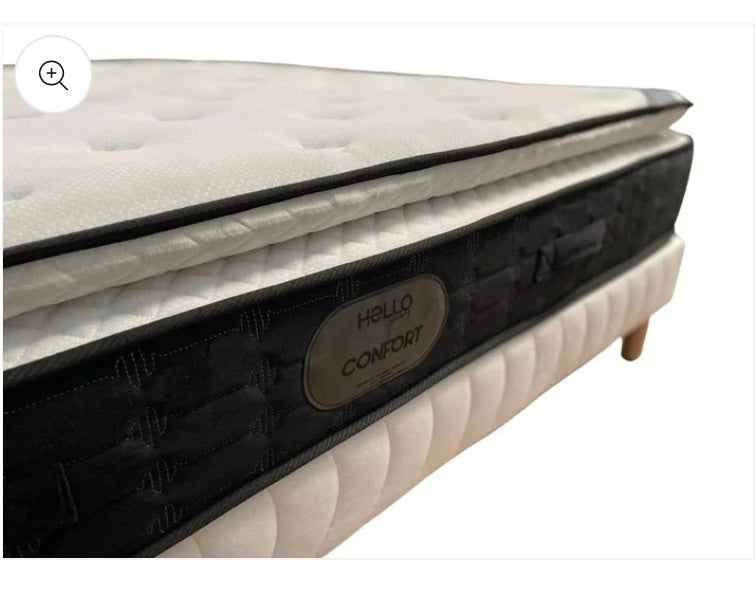 SOMMIER + Matelas Confort Ressort | Épaisseur 32 cm