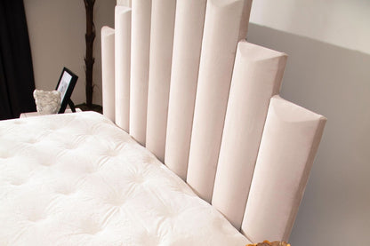 Lit Coffre NATURA Velours