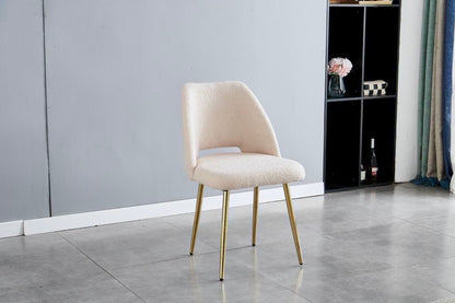 Chaise AVA laine bouclée