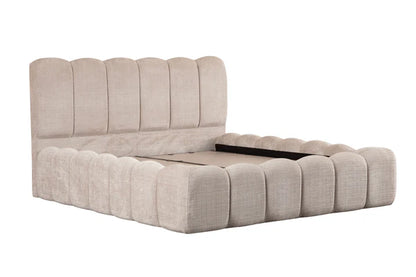 Lit coffre Alya marbella beige
