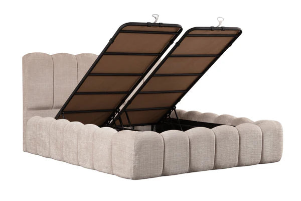 Lit coffre Alya marbella beige