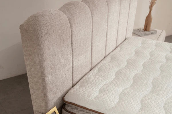 Lit coffre Alya marbella beige