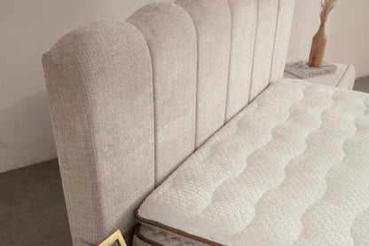 Lit coffre Alya marbella beige