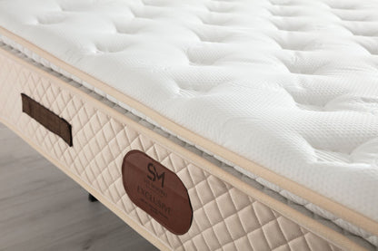 SOMMIER + Matelas Confort Ressort | Épaisseur 32 cm