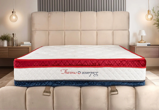 Matelas Thermo Balance Angels Mattress - Confort Été/Hiver, Double Face Thermo-Équilibré, 34 cm d'Épaisseur