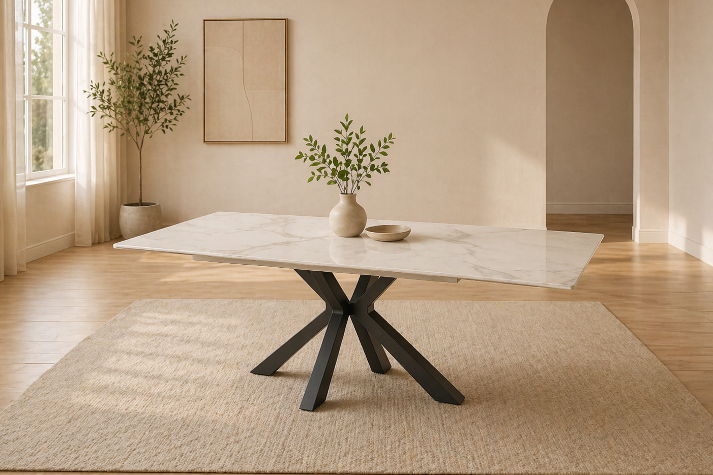 Table à manger extensible Spike