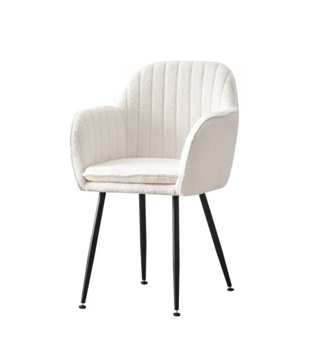 Chaise KANVAS laine bouclée