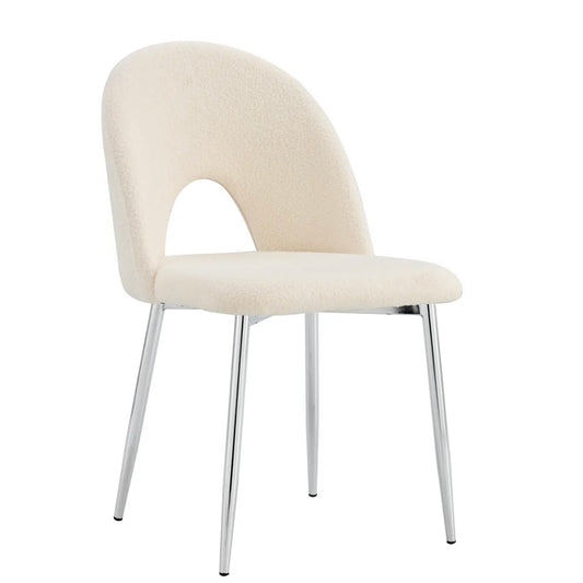 Chaise TEDDY laine bouclée