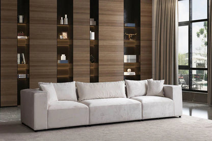 CANAPE Azra modulable velours