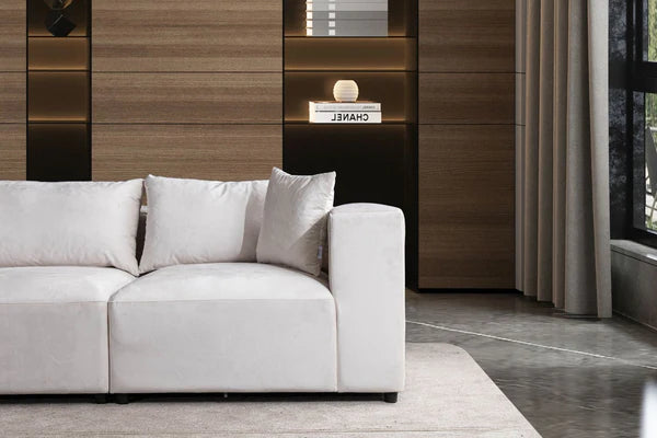 CANAPE Azra modulable velours