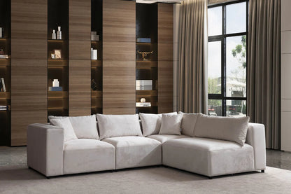 CANAPE Azra modulable velours