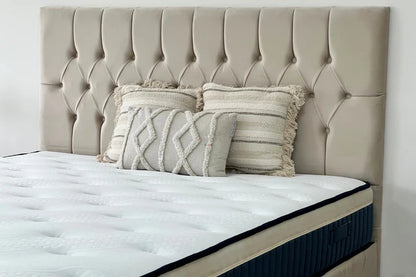 Lit coffre Hugo beige