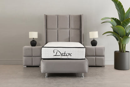 Lit Coffre RIO Velours 1 Place