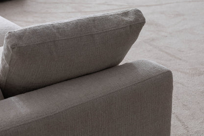 Canapé JULIA Modulable Chenille  3+1 Pouf