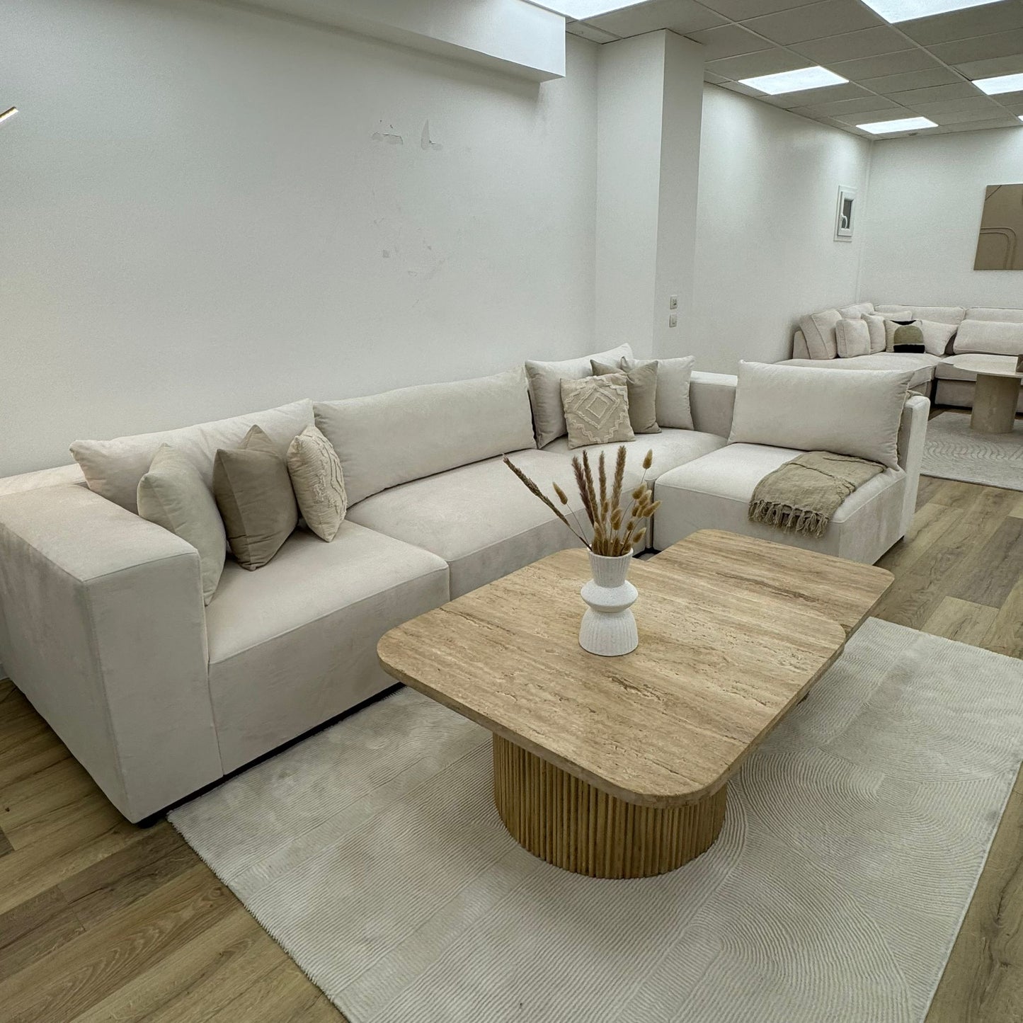 CANAPE Azra modulable velours