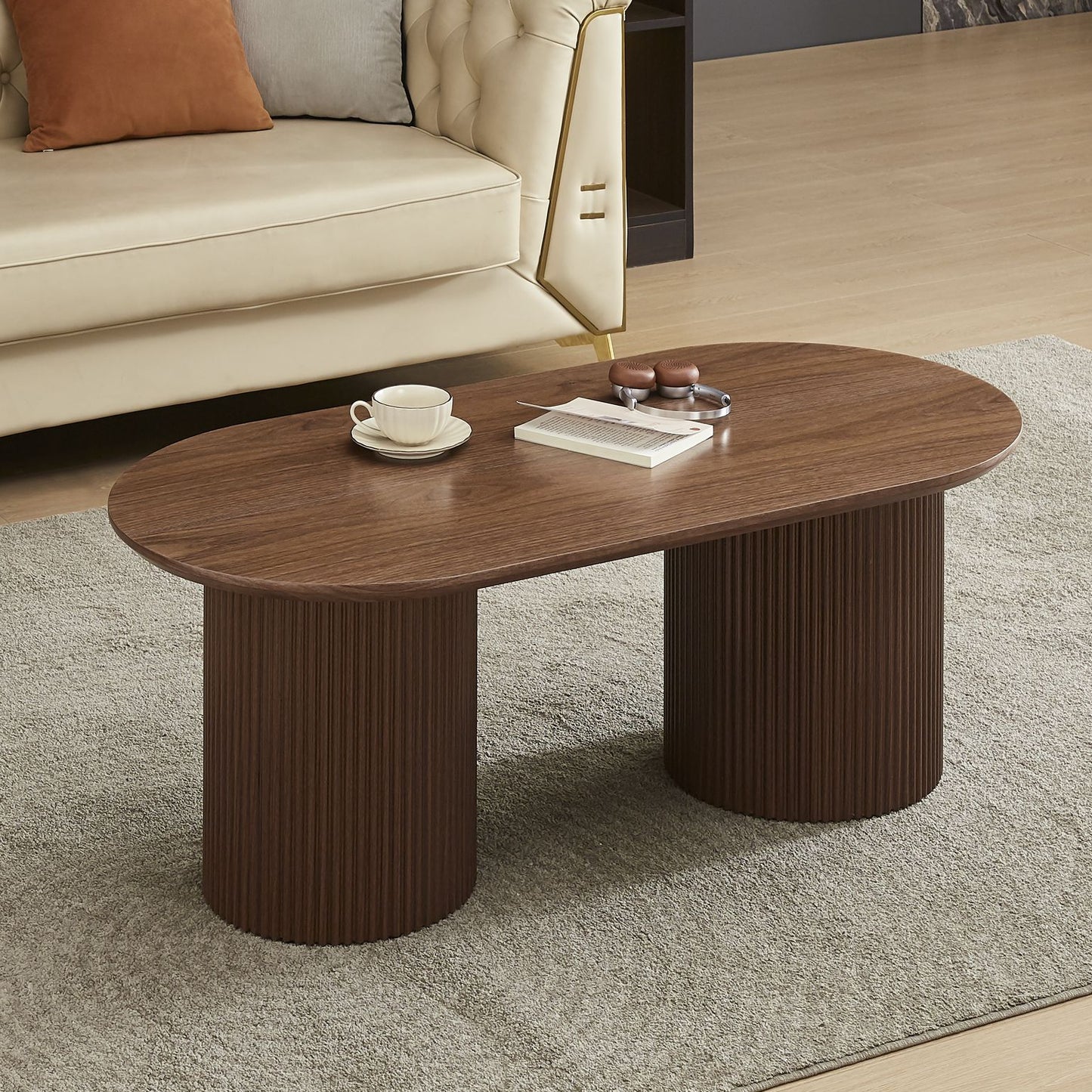 Table basse Kinsasha ovale