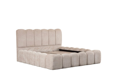 Lit coffre Alya marbella beige