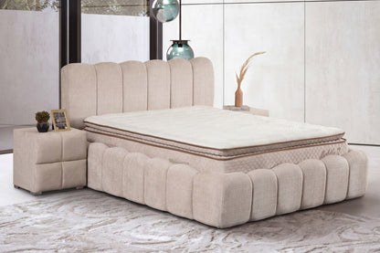 Lit coffre Alya marbella beige