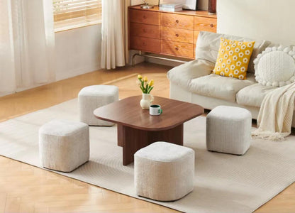 Table basse Poufs