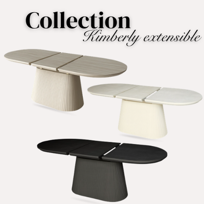 Table à manger extensible Kimberly