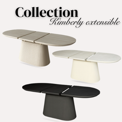 Table à manger extensible Kimberly