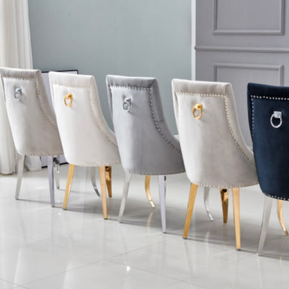 Chaise Anneau Clouté