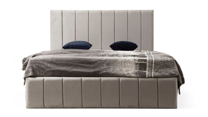 CADRE DE LIT POLO GRIS