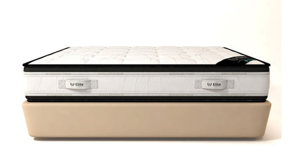 SOMMIER + MATELAS 22CM D'ÉPAISSEUR