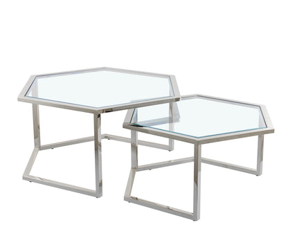 TABLE BASSE GIGOGNE HEXAGONA