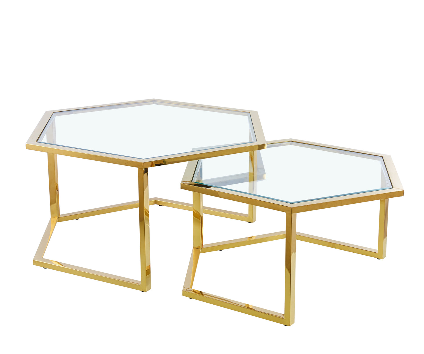 TABLE BASSE GIGOGNE HEXAGONA